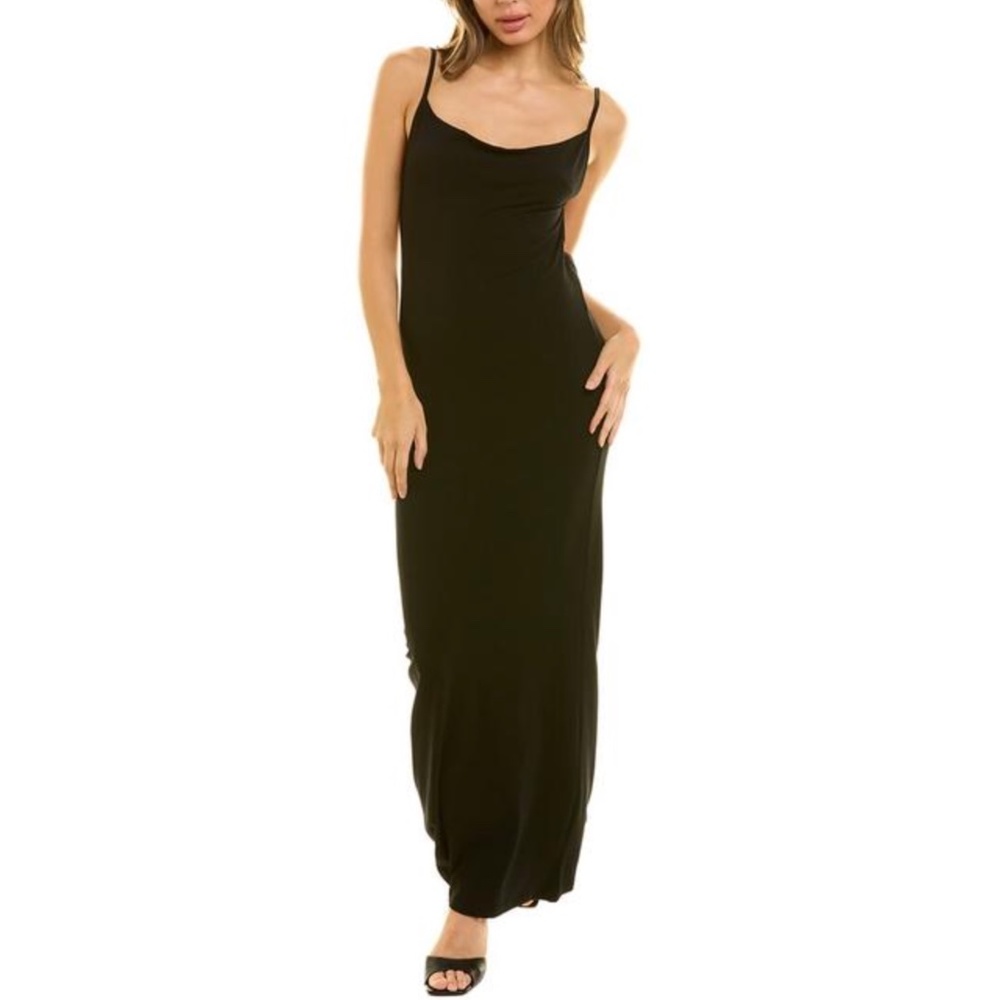 DANIELLE BERNSTEIN BY WEWOREWHAT EVENING DRESS BLACK